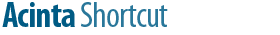 Acinta Shortcut til Microsoft Dynamics C5